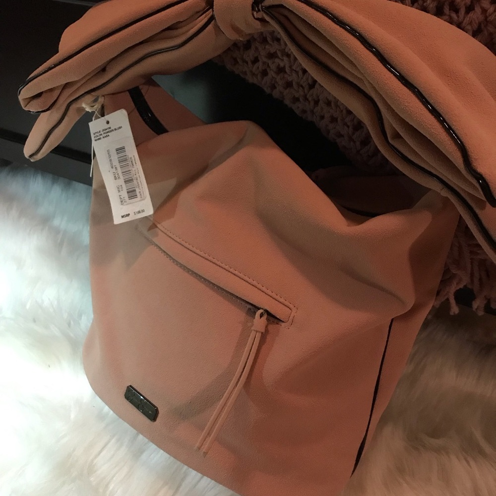 Powder blush purse